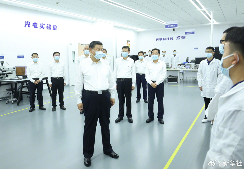 习近平在江苏苏州市考察调研「相关图片」