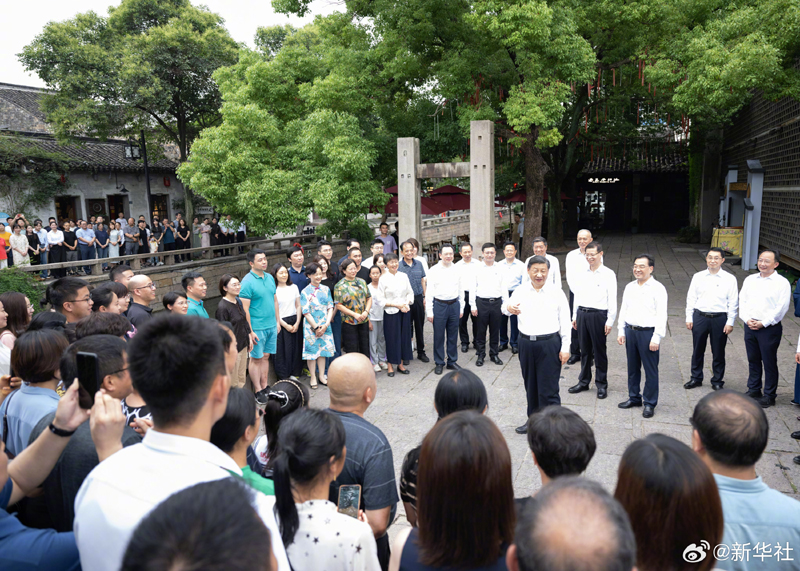 习近平在江苏苏州市考察调研「相关图片」