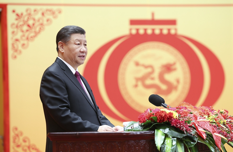中共中央国务院举行春节团拜会 习近平发表讲话「相关图片」